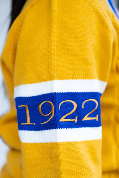 1922 side sleeve cardigan sweater