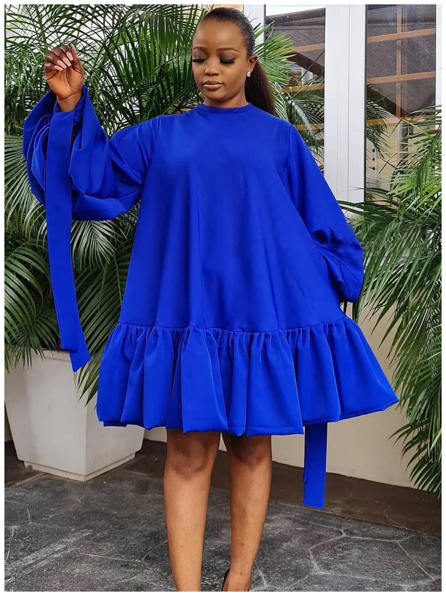 Royal ruffle mini