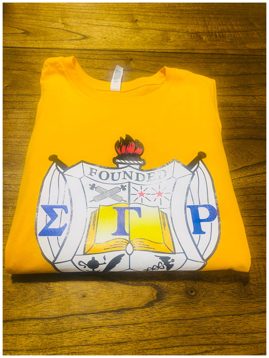 Sigma Gamma Rho shield Tshirt