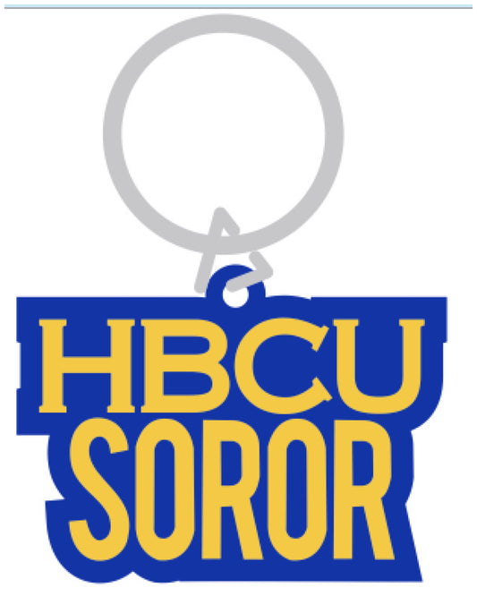 HBCU Soror keychain