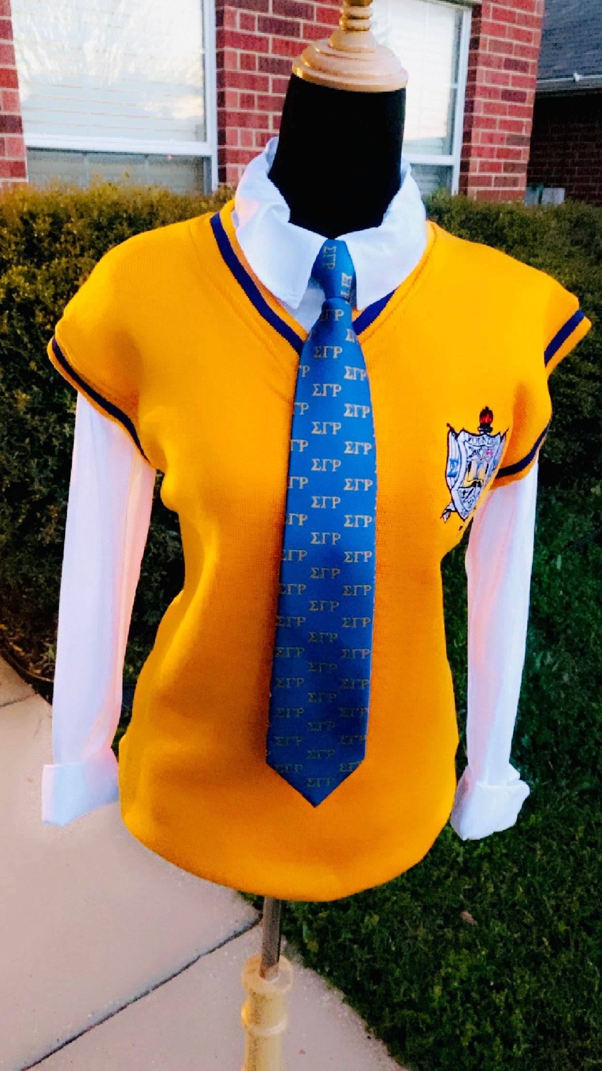 SGRHO business casual vest