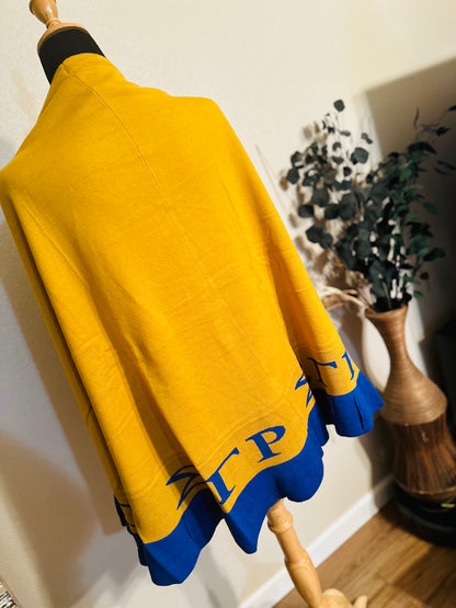 Sigma Gamma Rho Shawl