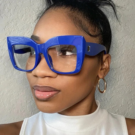 Royal blue sun glasses