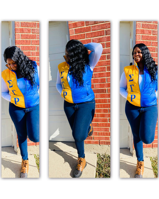 Sigma Gamma Rho vest