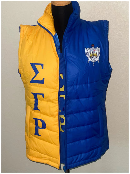 Sigma Gamma Rho vest