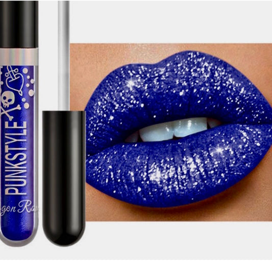 Royal Blue lipstick gloss