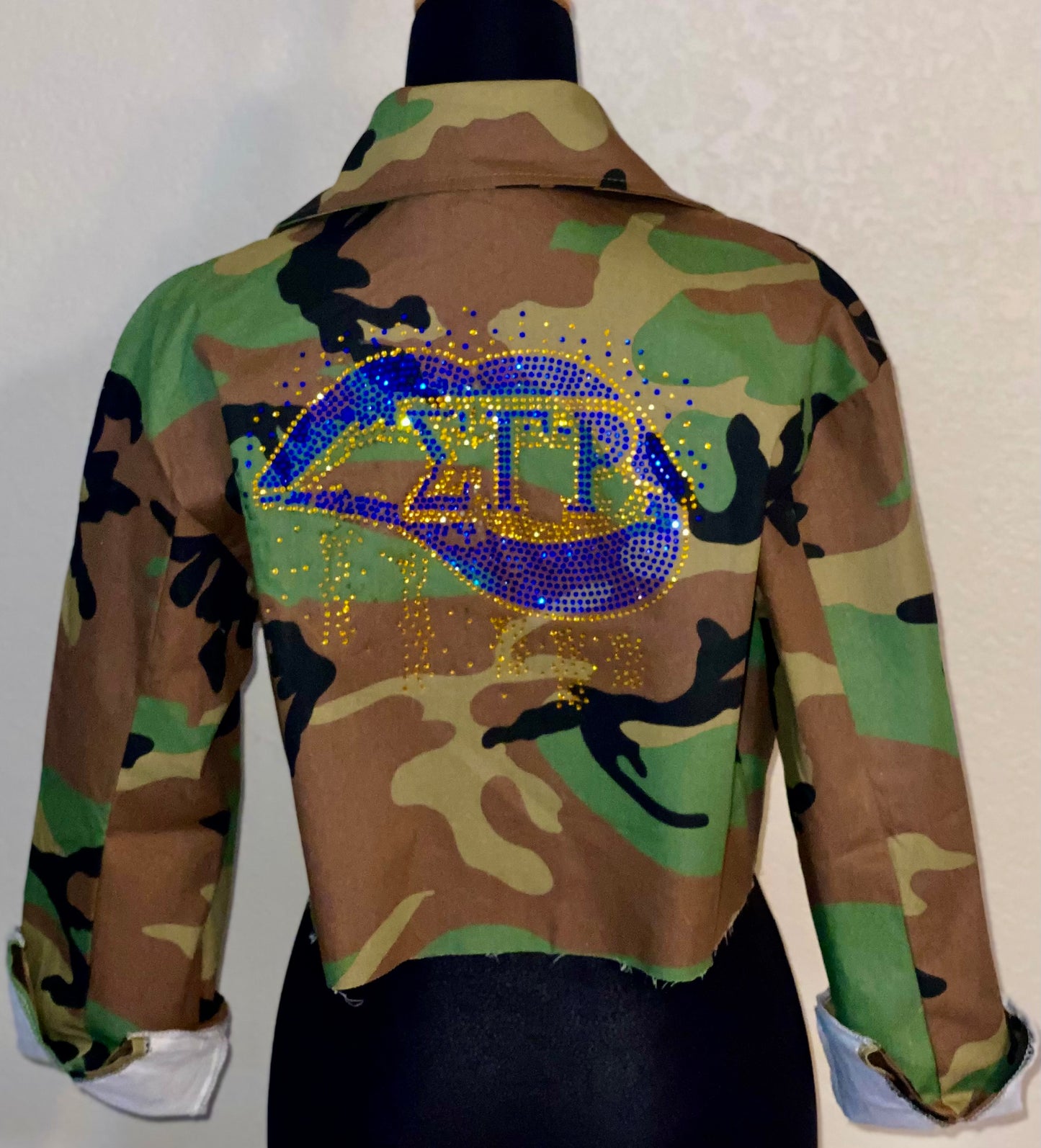 Sigma Gamma Rho crop jacket