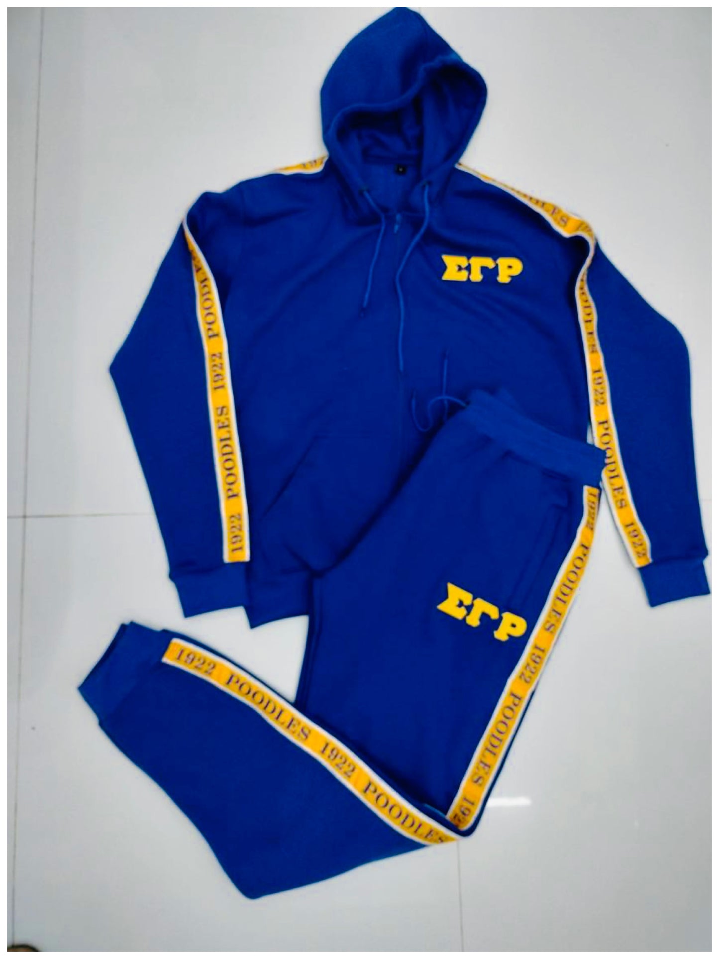 Sigma Gamma Rho track suit