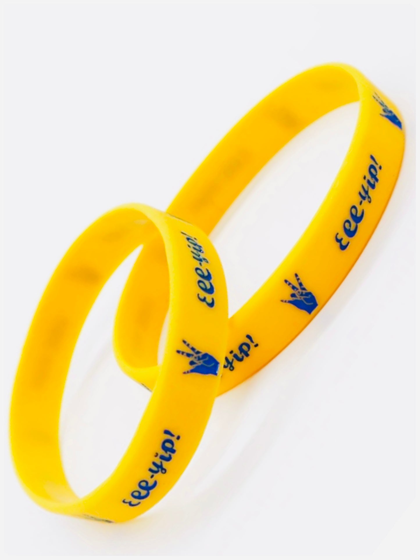 Silicone Eee-Yip Event wristband