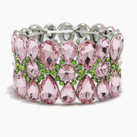 Pink and Green bracelet