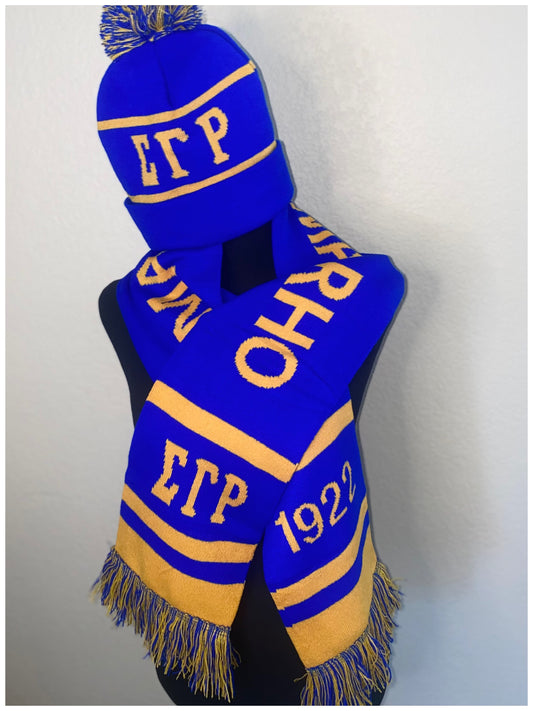 Sigma Gamma Rho Scarf Set