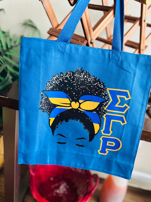 Sigma Gamma Rho Girl Tote