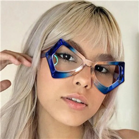 Blue Fashion Glasses