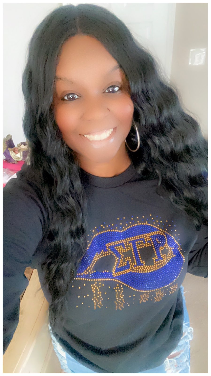 Sigma Gamma Rho lips Tee