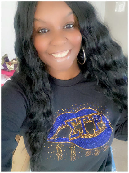 Sigma Gamma Rho lips Tee