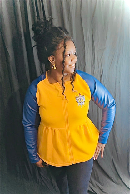 Sigma Gamma Rho Peplum Jacket