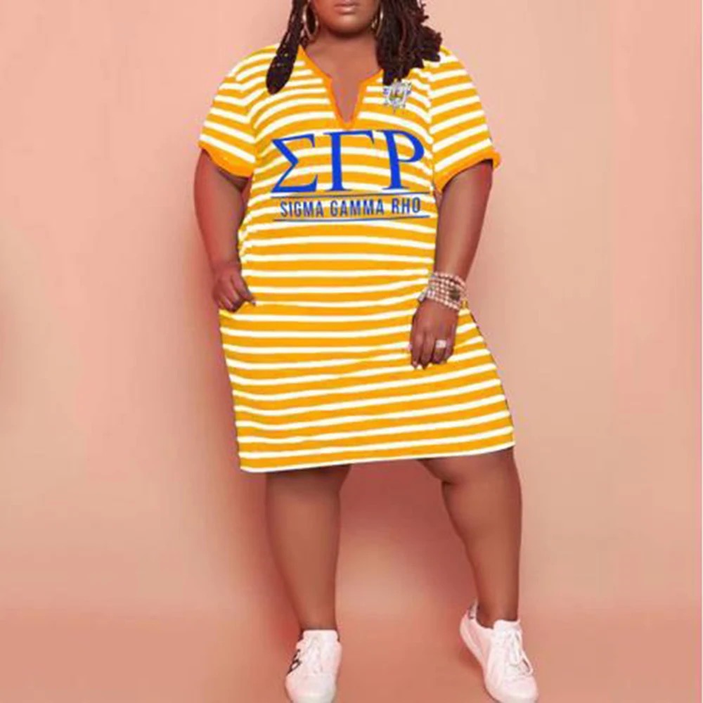 Sigma Gamma Rho shirt dress