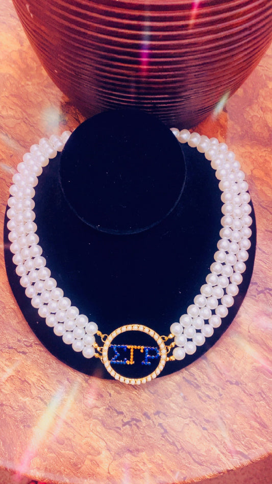 Sigma Gamma Rho Short style necklace