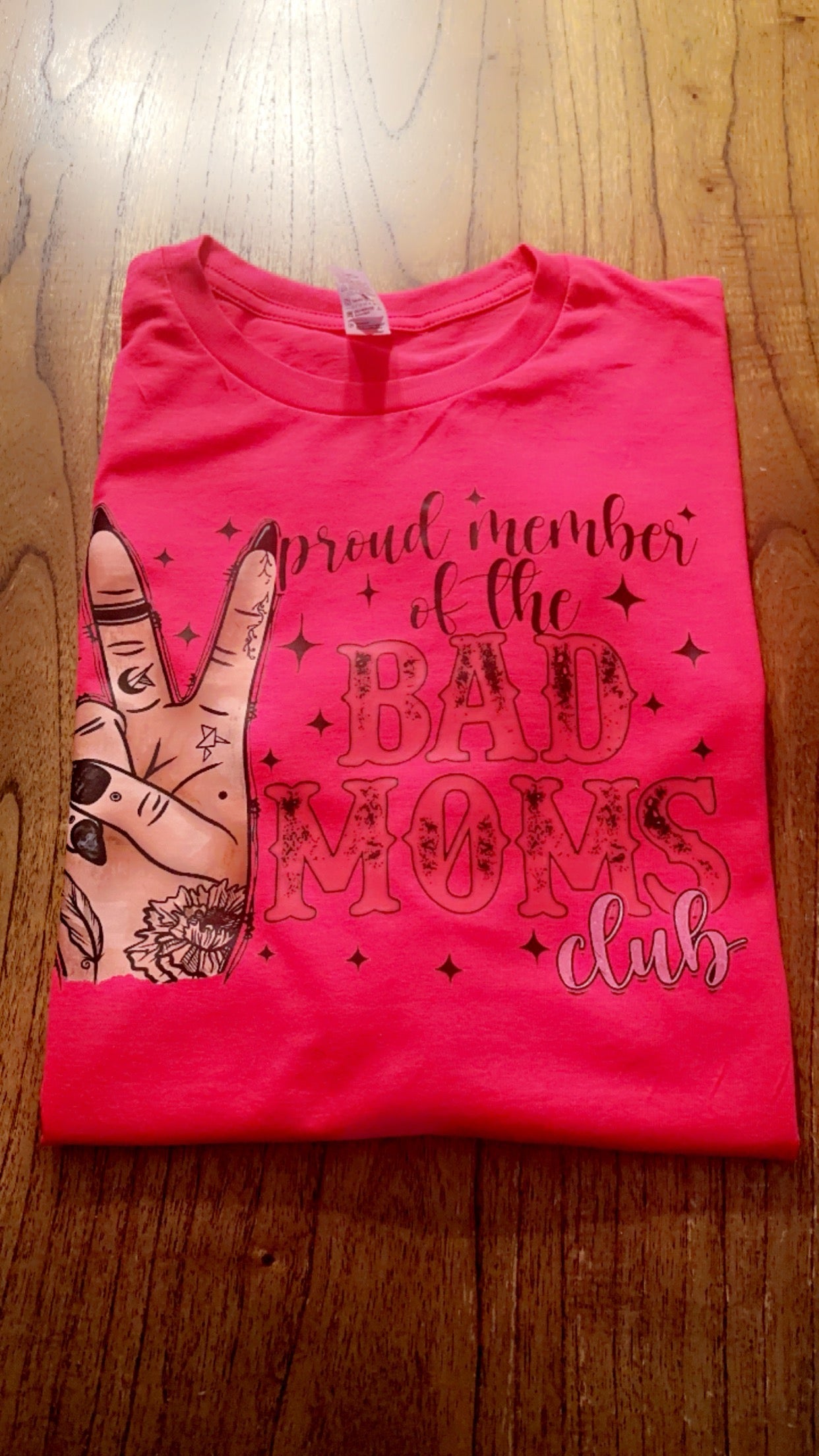 Badie Mom Crop T-shirt