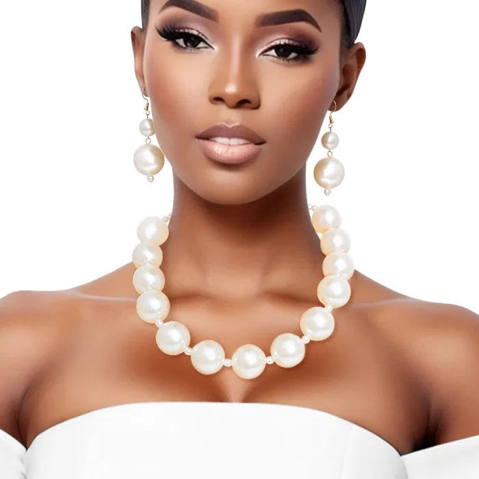 Jumbo Pearl Necklace