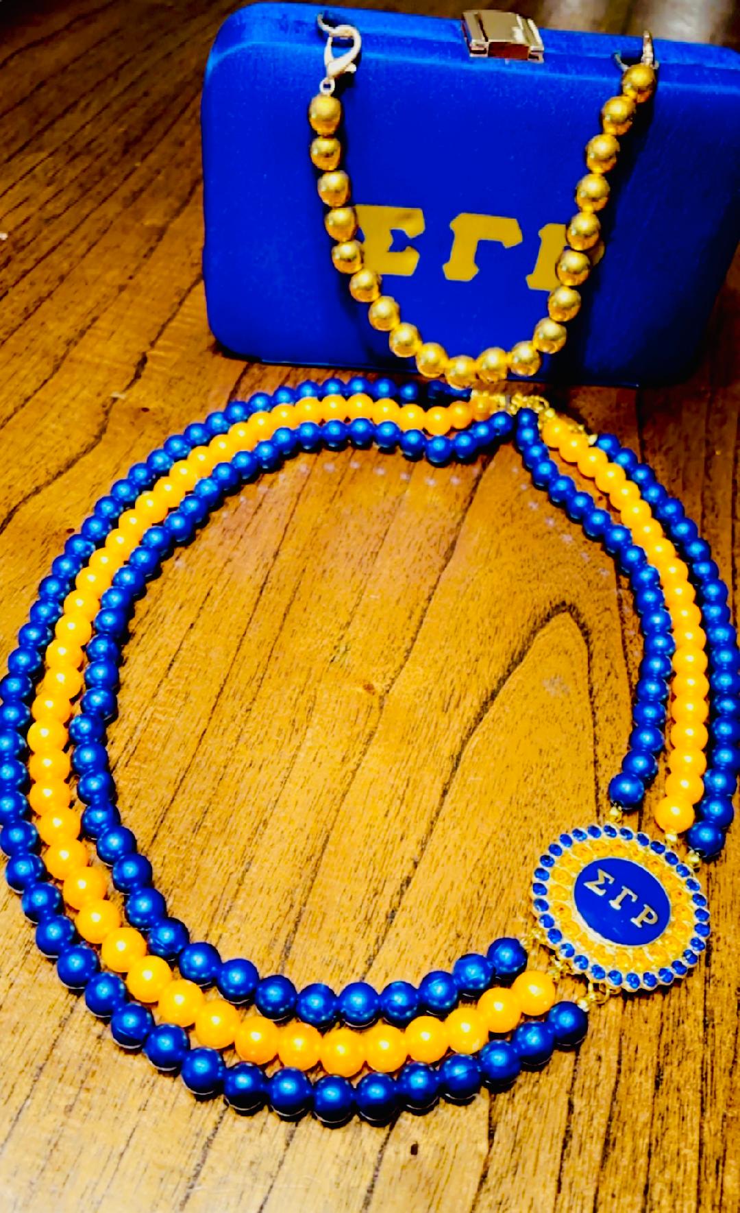 Sigma Gamma Rho necklace