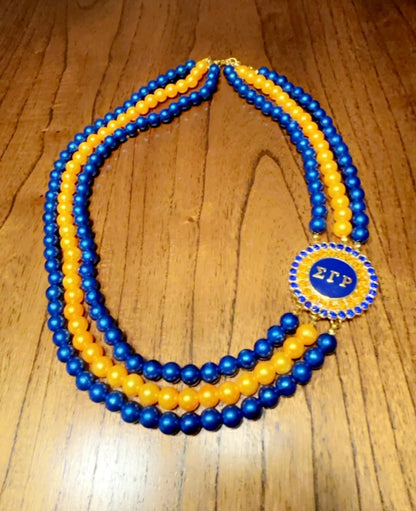 Sigma Gamma Rho necklace